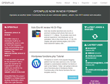 Tablet Screenshot of openplus.in
